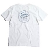 <img class='new_mark_img1' src='https://img.shop-pro.jp/img/new/icons50.gif' style='border:none;display:inline;margin:0px;padding:0px;width:auto;' />TROPHY CLOTHING - CIRCLE LOGO LW TEE (WHITE)