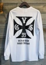 <img class='new_mark_img1' src='https://img.shop-pro.jp/img/new/icons50.gif' style='border:none;display:inline;margin:0px;padding:0px;width:auto;' />CANVAS / CVS CROSS POCKET L/S TEE (White)