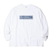 <img class='new_mark_img1' src='https://img.shop-pro.jp/img/new/icons50.gif' style='border:none;display:inline;margin:0px;padding:0px;width:auto;' />RADIALL / Wheels CREW NECK T-SHIRT L/S (WHITE)