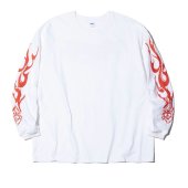 <img class='new_mark_img1' src='https://img.shop-pro.jp/img/new/icons1.gif' style='border:none;display:inline;margin:0px;padding:0px;width:auto;' />RADIALL / Lo-n-Slo CREW NECK T-SHIRT L/S (WHITE)