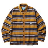 <img class='new_mark_img1' src='https://img.shop-pro.jp/img/new/icons1.gif' style='border:none;display:inline;margin:0px;padding:0px;width:auto;' />Liberaiders®︎ / STRIPE FLANNEL SHIRT (Yellow)