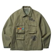 <img class='new_mark_img1' src='https://img.shop-pro.jp/img/new/icons1.gif' style='border:none;display:inline;margin:0px;padding:0px;width:auto;' />Liberaiders®︎ / GARMENT DYED MILITARY JACKET (Olive)