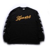 HWZN.MFG.CO. / Emblem Logo L/S Tee shirts (Black)