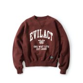 <img class='new_mark_img1' src='https://img.shop-pro.jp/img/new/icons50.gif' style='border:none;display:inline;margin:0px;padding:0px;width:auto;' />EVILACT - HEAVY CREW NECK (Burgundy)