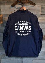 <img class='new_mark_img1' src='https://img.shop-pro.jp/img/new/icons50.gif' style='border:none;display:inline;margin:0px;padding:0px;width:auto;' />CANVAS / STANDARD 2 LOGO COACH JACKET (Navy)