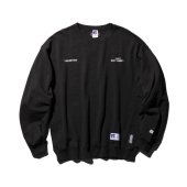 <img class='new_mark_img1' src='https://img.shop-pro.jp/img/new/icons50.gif' style='border:none;display:inline;margin:0px;padding:0px;width:auto;' />CLUCT  RUSSELL CREW SWEAT (Black)
