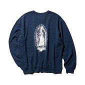CLUCT x MIKE GIANT/ #I[CREW SWEAT] (Navy)