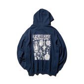 CLUCT x MIKE GIANT/ #J[HOODIE] (Navy)
