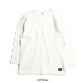 TROPHY CLOTHING - NAVAL L/S TEE (OFF WHITE)