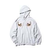 <img class='new_mark_img1' src='https://img.shop-pro.jp/img/new/icons1.gif' style='border:none;display:inline;margin:0px;padding:0px;width:auto;' />CLUCT / TIGER [ZIP HOODIE] (Ash)