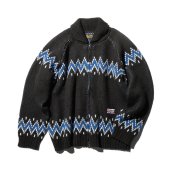 <img class='new_mark_img1' src='https://img.shop-pro.jp/img/new/icons1.gif' style='border:none;display:inline;margin:0px;padding:0px;width:auto;' />CLUCT / DREW STONE [KNIT ZIP JACKET] (Black)
