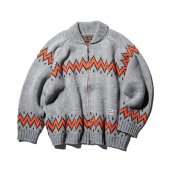 CLUCT / DREW STONE [KNIT ZIP JACKET] (H.Gray)