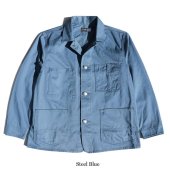 TROPHY CLOTHING x CANVAS - STEEL BLUE CHORE JACKET