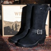 WHITE'S BOOTS - 12ǡ NOMAD  (BLACK OILED ROUGHOUT) 