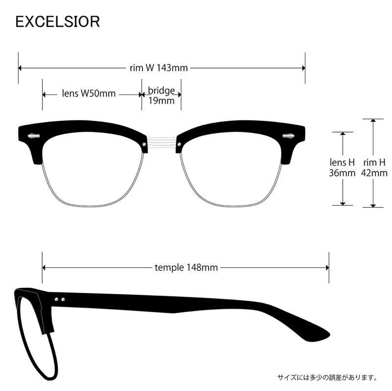 EVILACT EYEWEAR EXCELSIOR EVILACT EYEWEAR “EXCELSIOR” - BLUE