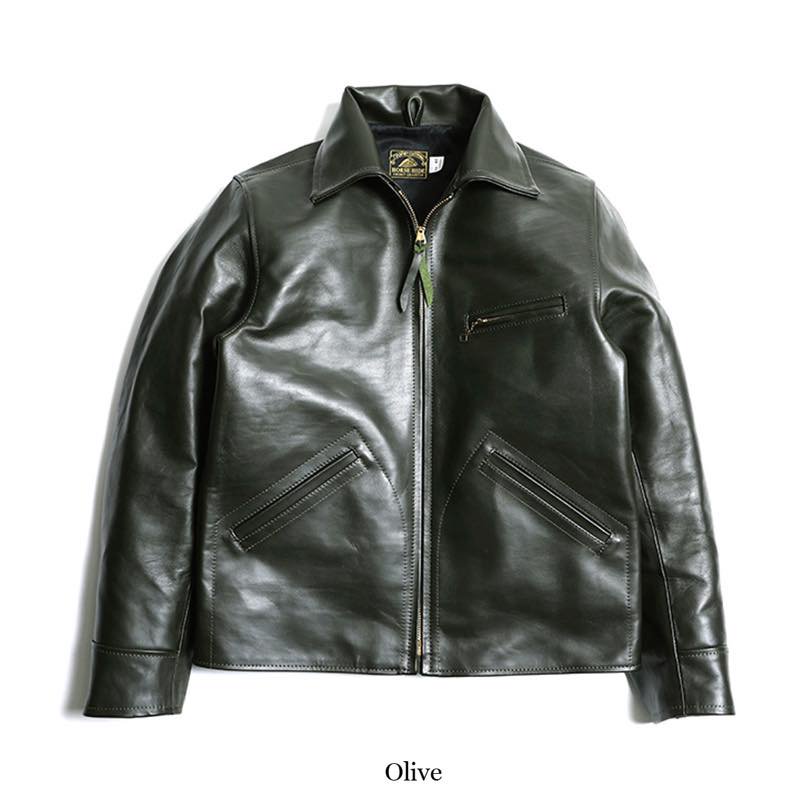 TROPHY CLOTHING - HUMMING BIRD HORSEHIDE JACKET (OLIVE) - CANVAS CLOTHING  ONLINE STORE / 39 Shimeno Kanazawa Ishikawa JAPAN 920-0059