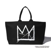 <img class='new_mark_img1' src='https://img.shop-pro.jp/img/new/icons1.gif' style='border:none;display:inline;margin:0px;padding:0px;width:auto;' />CLUCT x Basquiat / #F [TOTE BAG] (Black)