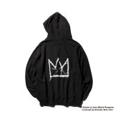 <img class='new_mark_img1' src='https://img.shop-pro.jp/img/new/icons50.gif' style='border:none;display:inline;margin:0px;padding:0px;width:auto;' />CLUCT x Basquiat / #E [HOODIE] (Black)