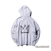 <img class='new_mark_img1' src='https://img.shop-pro.jp/img/new/icons1.gif' style='border:none;display:inline;margin:0px;padding:0px;width:auto;' />CLUCT x Basquiat / #E [HOODIE] (Ash)