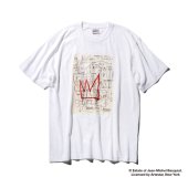<img class='new_mark_img1' src='https://img.shop-pro.jp/img/new/icons1.gif' style='border:none;display:inline;margin:0px;padding:0px;width:auto;' />CLUCT x Basquiat #A S/S TEE (White)
