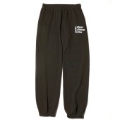 RADIALL / Chrome Letters Sweat Pants(BLACK)