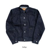 <img class='new_mark_img1' src='https://img.shop-pro.jp/img/new/icons1.gif' style='border:none;display:inline;margin:0px;padding:0px;width:auto;' />TROPHY CLOTHING - 2705 BUTTON JACKET GARAGE DENIM