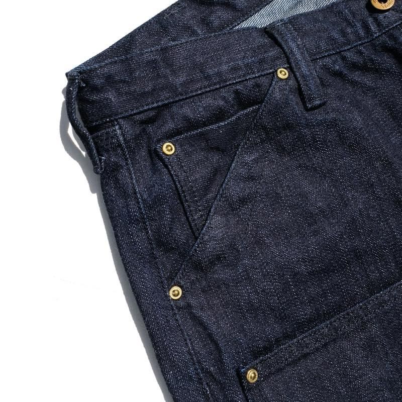 TROPHY CLOTHING - 1706 WKNEE GARAGE DENIM (INDIGO) - CANVAS