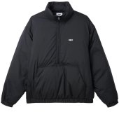 <img class='new_mark_img1' src='https://img.shop-pro.jp/img/new/icons1.gif' style='border:none;display:inline;margin:0px;padding:0px;width:auto;' />OBEY / STUDIO MOCK NECK ANORAK (BLACK)