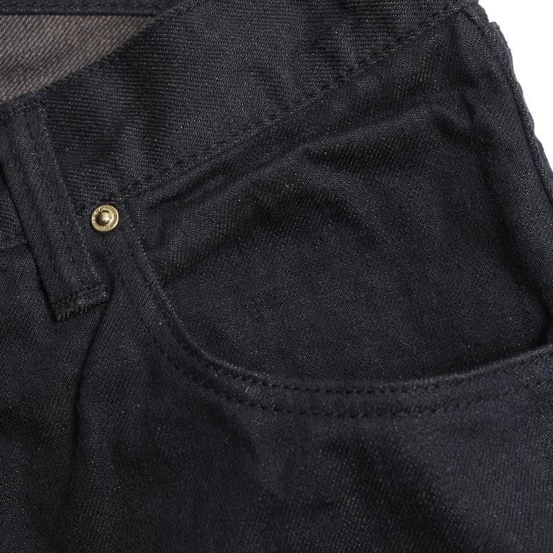 TROPHY CLOTHING - 1908 W KNEE NARROW BLACKIE DENIM - CANVAS