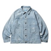 <img class='new_mark_img1' src='https://img.shop-pro.jp/img/new/icons50.gif' style='border:none;display:inline;margin:0px;padding:0px;width:auto;' />Liberaiders®︎ / STAMPED DENIM JACKET (Light Blue)