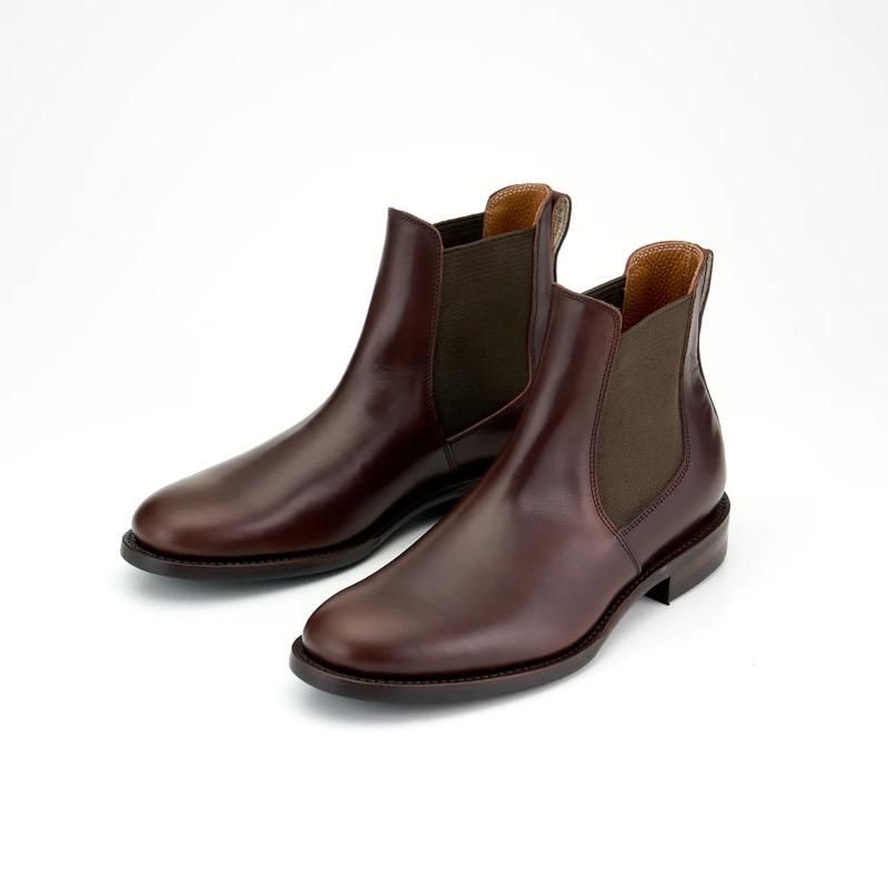 イタリア製 ブラウン ヘリンボーンブレザー BROTHER BRIDGE - HAZARD (VINTAGE BRN / CALF) - CANVAS