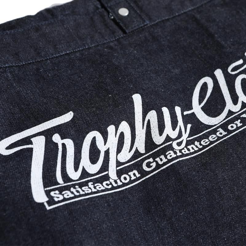 バッグ 048051 TROPHY CLOTHING NEWSPAPER BAG TROPHY CLOTHING - STORE LOGO NEWSPAPER BAG (NATURAL