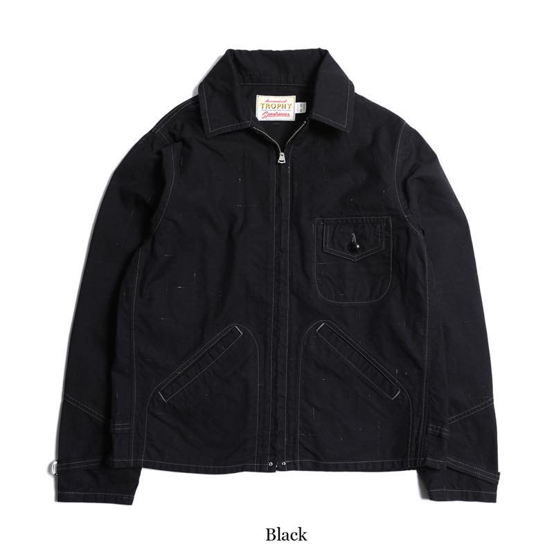 TROPHY CLOTHING - PIONEER SPRING JACKET (BLACK) - CANVAS CLOTHING ONLINE  STORE / 39 Shimeno Kanazawa Ishikawa JAPAN 920-0059