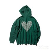 CLUCT / #G [HOODIE] Keith Haring.(Green)
