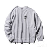 CLUCT / #F [CREW SWEAT] Keith Haring.(F.Gray)