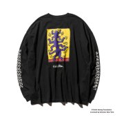 CLUCT / #E [L/S TEE] Keith Haring.(Black)