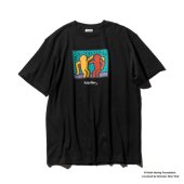 CLUCT / #C [S/S TEE] Keith Haring.(Black)