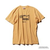 CLUCT / #B [S/S TEE] Keith Haring.(Yellow)