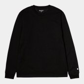 <img class='new_mark_img1' src='https://img.shop-pro.jp/img/new/icons1.gif' style='border:none;display:inline;margin:0px;padding:0px;width:auto;' />Carhartt WIP / L/S Base T-Shirt (BLACK)