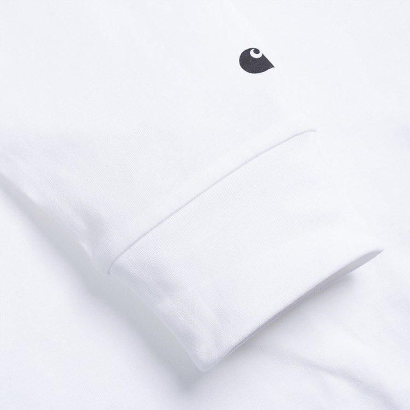 Carhartt WIP / L/S Base T-Shirt (WHITE) - CANVAS CLOTHING
