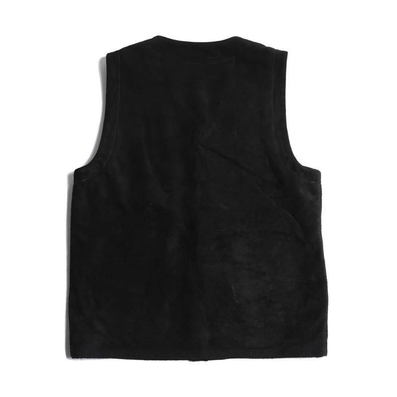 TROPHY CLOTHING - RANCHER STEERHIDE VEST (ROUGH OUT TROPHY CLOTHING - RANCHER STEERHIDE VEST (ROUGH OUT