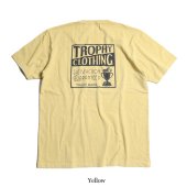 TROPHY CLOTHING - BOX LOGO OD POCKET TEE (YELLOW)