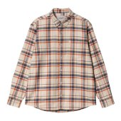 <img class='new_mark_img1' src='https://img.shop-pro.jp/img/new/icons1.gif' style='border:none;display:inline;margin:0px;padding:0px;width:auto;' />Carhartt WIP / L/S SWENSON SHIRT (Tonic)