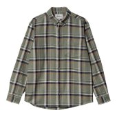 <img class='new_mark_img1' src='https://img.shop-pro.jp/img/new/icons1.gif' style='border:none;display:inline;margin:0px;padding:0px;width:auto;' />Carhartt WIP / L/S SWENSON SHIRT (Park)