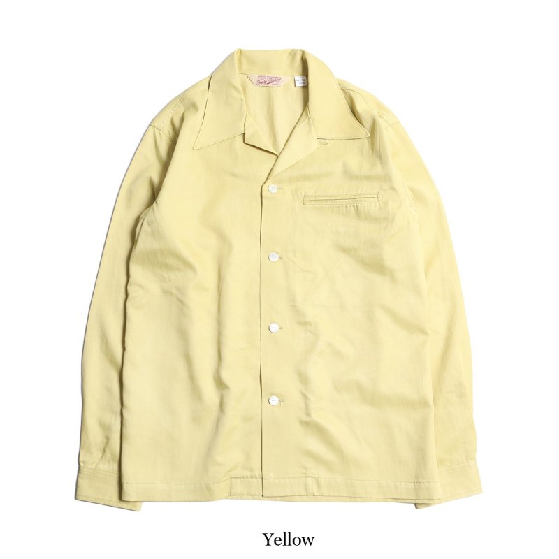 TROPHY CLOTHING - SKIPPER L/S SHIRT (YELLOW) - CANVAS CLOTHING ONLINE STORE  / 39 Shimeno Kanazawa Ishikawa JAPAN 920-0059