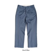 <img class='new_mark_img1' src='https://img.shop-pro.jp/img/new/icons1.gif' style='border:none;display:inline;margin:0px;padding:0px;width:auto;' />TROPHY CLOTHING x CANVAS - STEEL BLUE 40 CIVILIAN TROUSERS