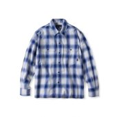 <img class='new_mark_img1' src='https://img.shop-pro.jp/img/new/icons1.gif' style='border:none;display:inline;margin:0px;padding:0px;width:auto;' />EVILACT / OMBLE SHIRT (Blue)