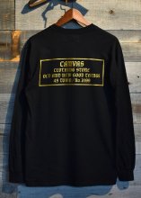 <img class='new_mark_img1' src='https://img.shop-pro.jp/img/new/icons1.gif' style='border:none;display:inline;margin:0px;padding:0px;width:auto;' />CANVAS / GM MILITARY SPEC L/S TEE (Black / Gold)