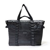 <img class='new_mark_img1' src='https://img.shop-pro.jp/img/new/icons50.gif' style='border:none;display:inline;margin:0px;padding:0px;width:auto;' />GOODSPEED equipment / TOTE BAG (Black)