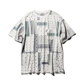 CLUCT / SANTEE [S/S PAISLEY TEE] (White)